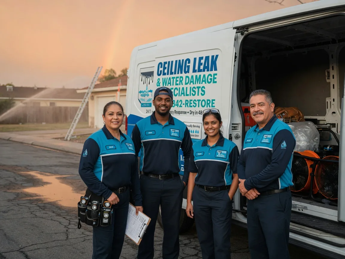 Ceiling Leak Cleanup company in Morganton, NC