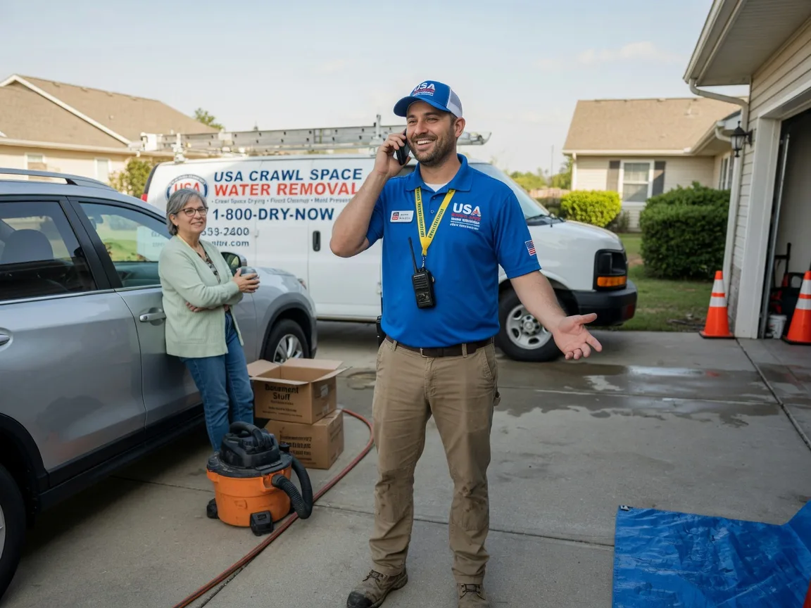 Crawl Space Water Removal Morganton, NC FAQs